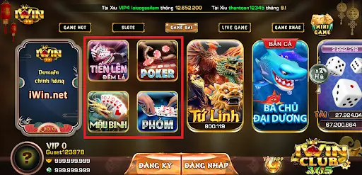 Shbplc.com - So sánh game bài giữa iWin Club và Gem Win