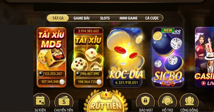 Sumclub - Cổng game đại gia, làm giàu cực dễ